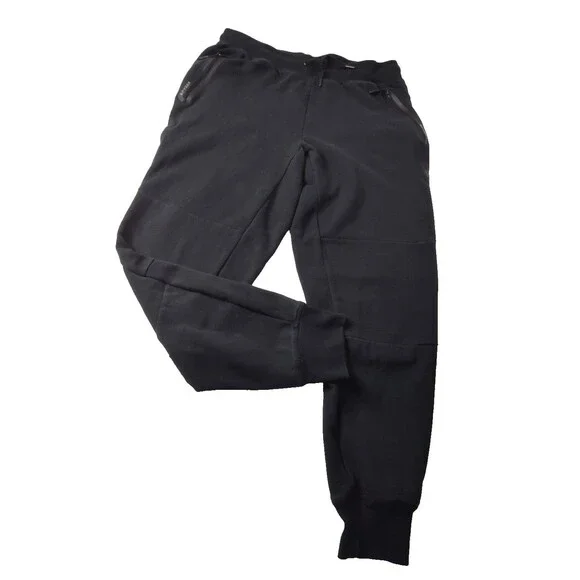 Spyder Active Mens Large Black Jogger Pants Stretch Comfort Zip Pockets Athletic - Picture 2 of 14